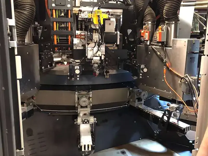 Interior view of the multi-station container transport system. | NW Rapid Manufacturing SLS 3D printing solutions