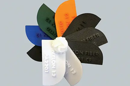 sls part 3D part sandblast sanding